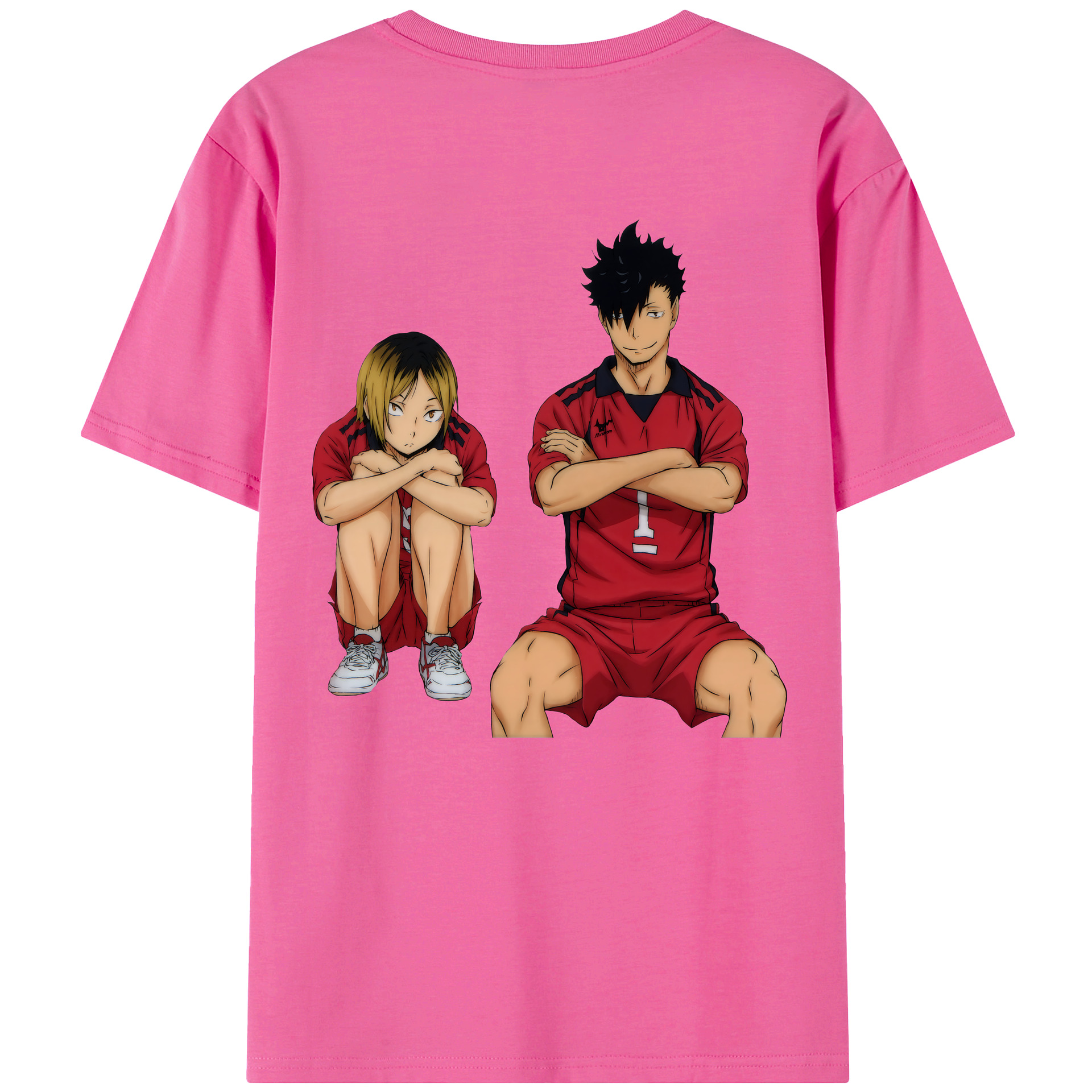 （画像用） ハイキュー!! Haikyu!! レディース半袖Tシャツ(バックプリント)